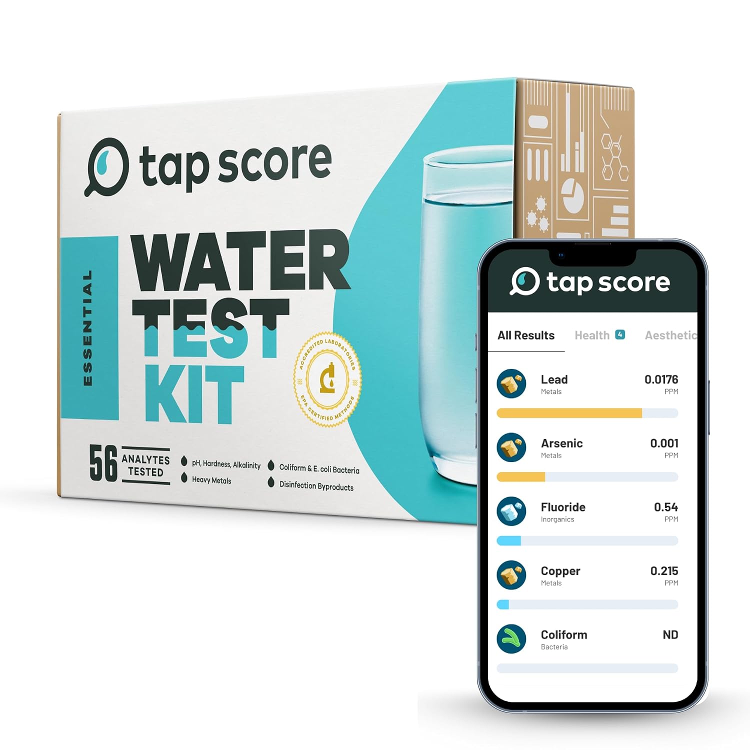 SimpleLab Essential Home Water Test Kit