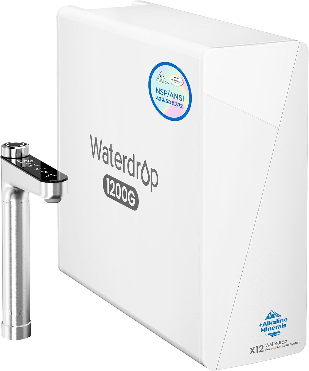 Waterdrop X12 — under-sink reverse osmosis water filter