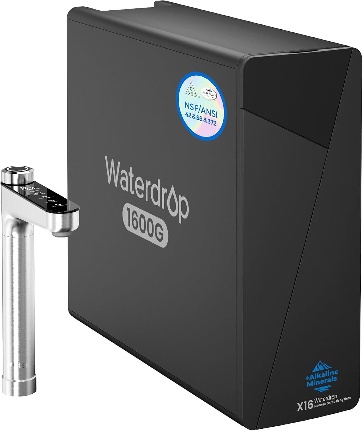 Waterdrop X16 — under-sink reverse osmosis water filter