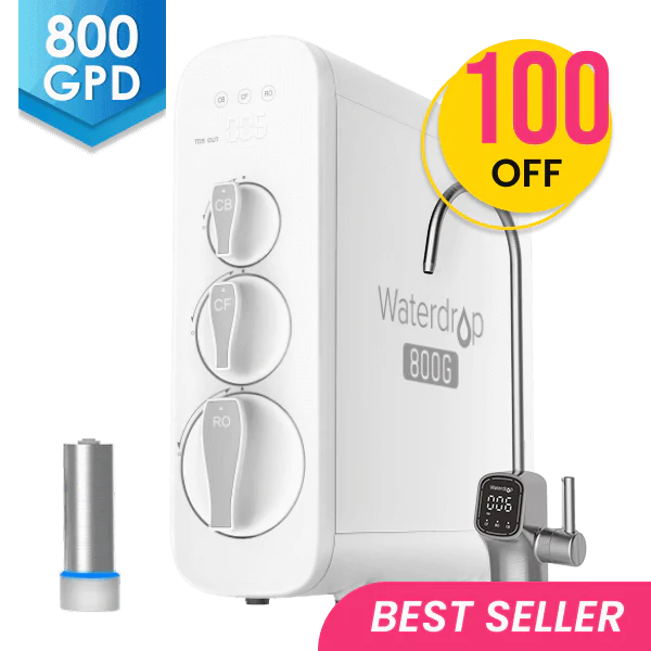 Waterdrop G3P800 The Best Reverse Osmosis System in America! - HealthyWater 💦